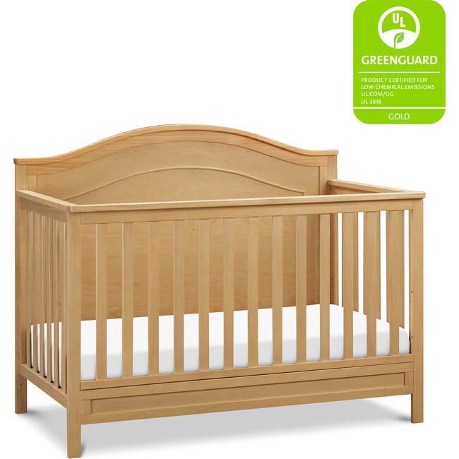 Charlie 4 In 1 Convertible Crib Honey daVinci Cribs Bassinets Maisonette