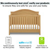 Charlie 4-In-1 Convertible Crib, Honey - Cribs - 3