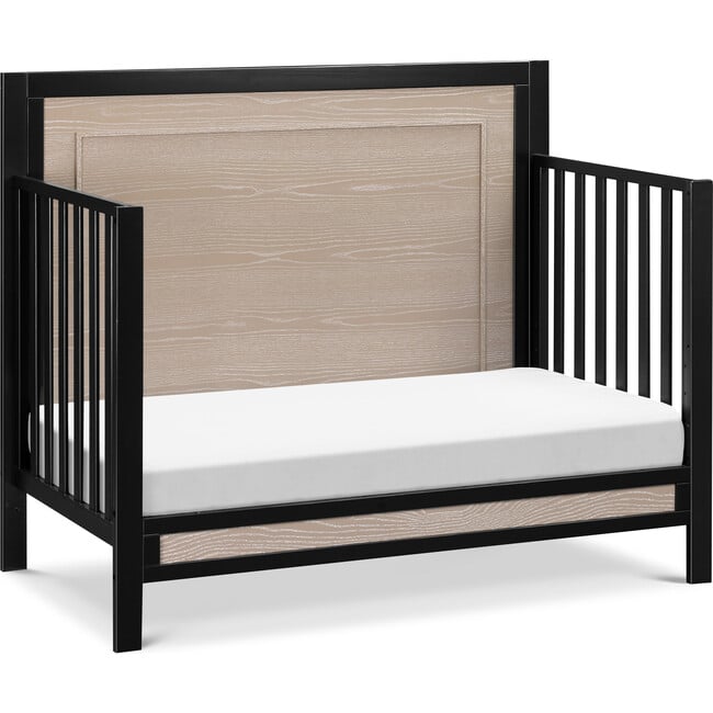 Radley 4-In-1 Convertible Crib, Ebony And Coastwood - Cribs - 3