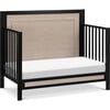 Radley 4-In-1 Convertible Crib, Ebony And Coastwood - Cribs - 3