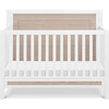 Radley 4-In-1 Convertible Crib, White And Coastwood - Cribs - 3