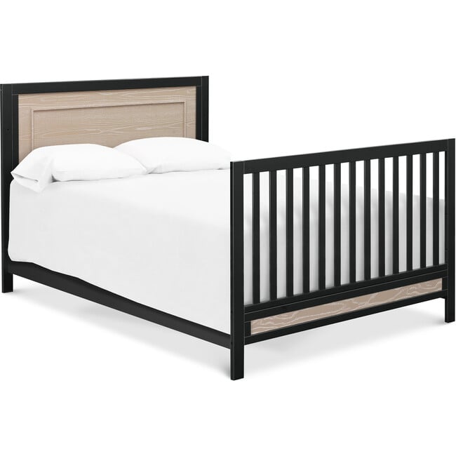 Radley 4-In-1 Convertible Crib, Ebony And Coastwood - Cribs - 4