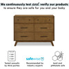 Otto 6-Drawer Dresser, Walnut - Dressers - 3