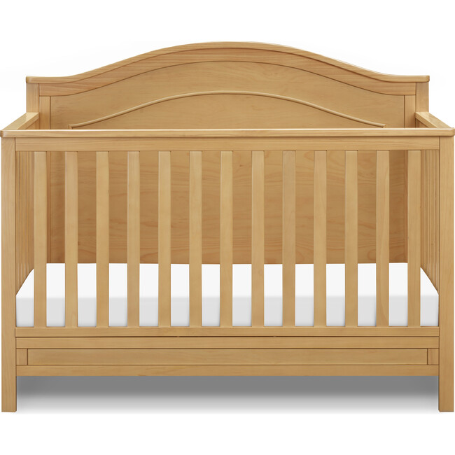 Charlie 4-In-1 Convertible Crib, Honey - Cribs - 6