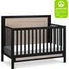 Radley 4-In-1 Convertible Crib, Ebony And Coastwood - Cribs - 9