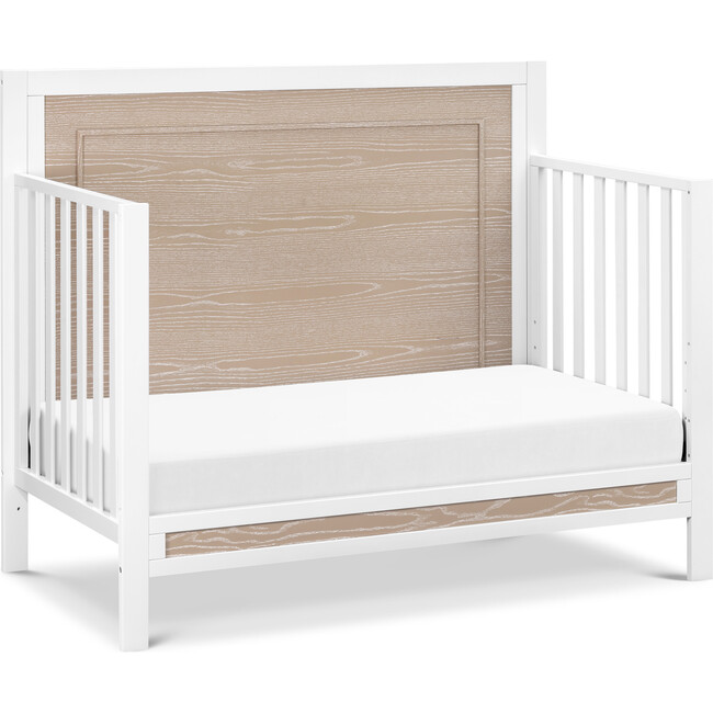 Radley 4-In-1 Convertible Crib, White And Coastwood - Cribs - 9