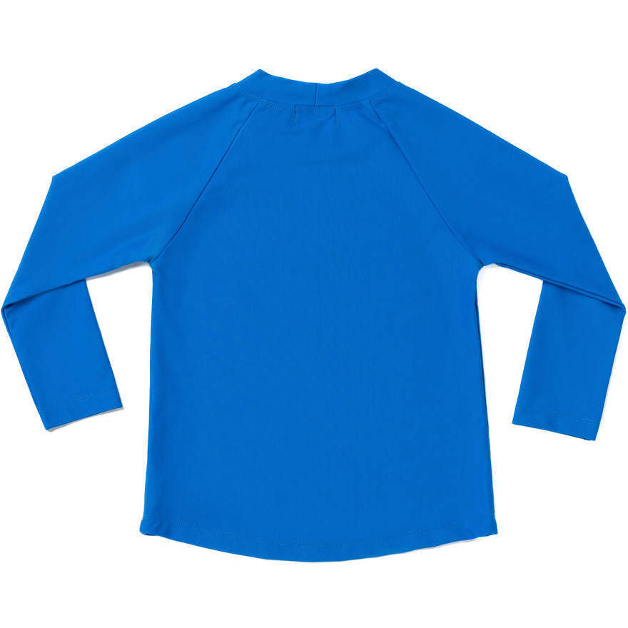 ラッシュガード Bohemianblue Gingham V-neck drawstring in-pad rashguard Original Rashguard, Whelk Blue - Pearl Street Swim Swim