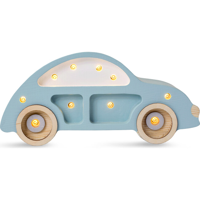 Mini Beetle Car Lamp, Retro Blue