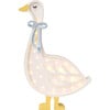 Goose Lamp, Blue Cottage Bow - Lighting - 1 - thumbnail