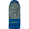 Little Kid's Sleep-N-Pack Sleepbag, Surfer Blue And Glow In The Dark Moon Stars - Sleepbags - 1 - thumbnail