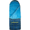 Big Kid's Sleep-N-Pack Sleepbag, Lightening Bolt And Pale Aqua - Sleepbags - 1 - thumbnail