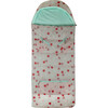 Little Kid's Sleep-N-Pack Sleepbag, Strawberries Daisies And Seafoam - Sleepbags - 2