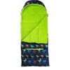 Little Kid's Sleep-N-Pack Sleepbag, Dinosaurs And Key Lime Green - Sleepbags - 6