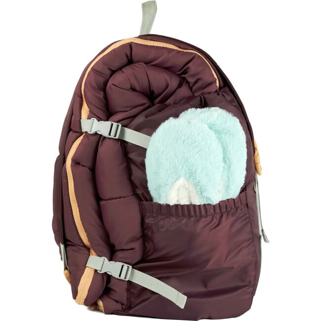 Big Kid's Sleep-N-Pack Sleepbag, Winterberry And Goldenrod Sherpa - Sleepbags - 8