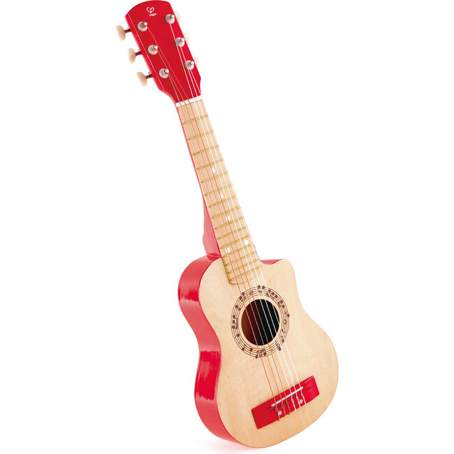 Red Flame Guitar - Musical - 1