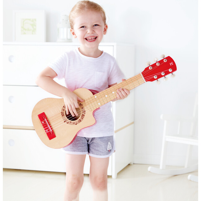Red Flame Guitar - Musical - 2