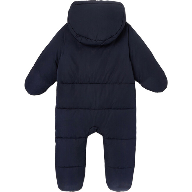 Baby Snowsuit, Navy Blue - Snowsuits - 2