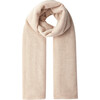 Women's Cashmere Travel Wrap, Sandstone Heather - Scarves - 1 - thumbnail