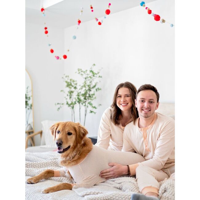 Dog Be Mine Pajama, Orange - Pajamas - 3