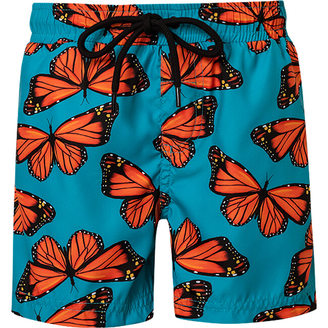 Print Drawstring Swimshorts, Mari Mari - Swim Trunks - 1