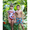 Print Drawstring Swimshorts, Mari Mari - Swim Trunks - 2
