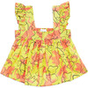 Mini Bobbi Top, Kiwi Multi - Shirts - 1 - thumbnail