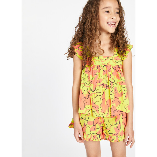 Mini Bobbi Top, Kiwi Multi - Shirts - 5