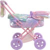 Olivia's Little World - Magical Dreamland Baby Doll Deluxe Stroller, Iridescent Color - Doll Accessories - 3