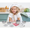 Little Chef Frankfurt Stainless Steel Cooking Accessory Set - Play Food - 4 - thumbnail
