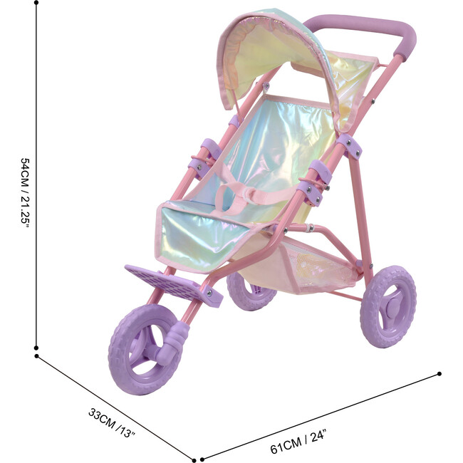 Olivia's Little World - Magical Dreamland Baby Doll Jogging Stroller ...