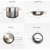 Little Chef Frankfurt Stainless Steel Cooking Accessory Set - Play Food - 5