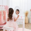 Little Princess Rapunzel Medium Vanity, White - Role Play Toys - 5