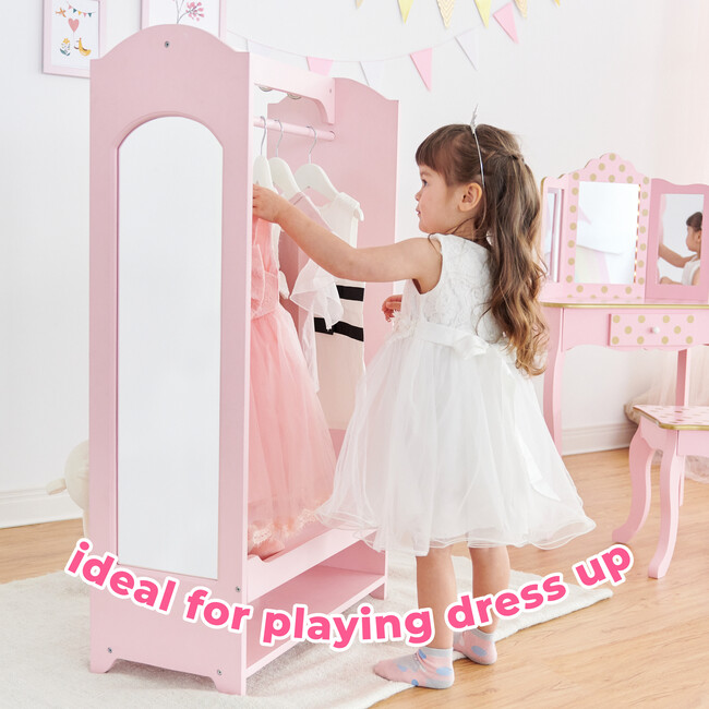 Little Princess Bella Toy Dress Up Unit, Pink - Role Play Toys - 6