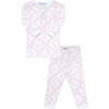 Pink Bears Trellace Pajamas,Pink - Pajamas - 1 - thumbnail