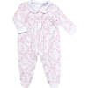 Pink Bears Trellace Smocked Footie,Pink - Footie Pajamas - 1 - thumbnail