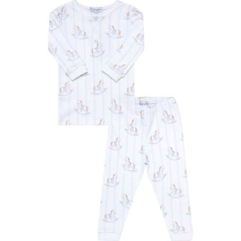 Blue Rocking Horse Pajamas,Blue - Pajamas - 1