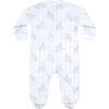 Blue Rocking Horse Zipper Footie,Blue - Footie Pajamas - 2