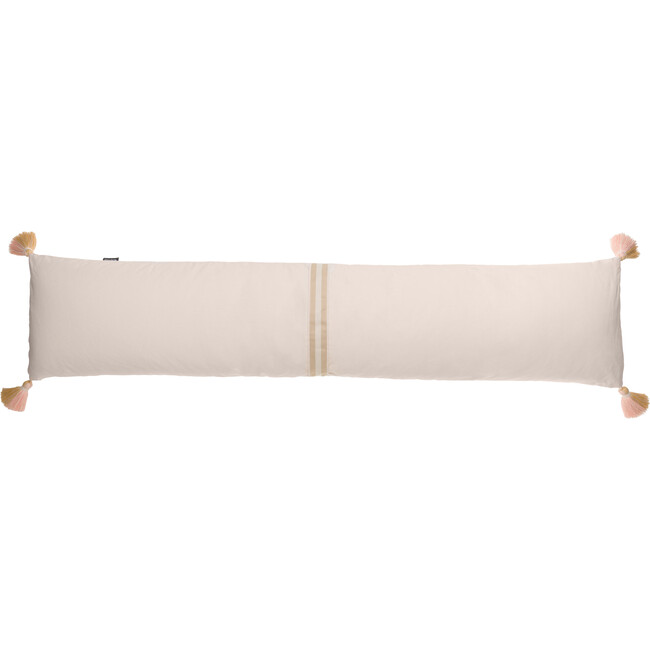 Cosset Body Pillow, Sand Chambray