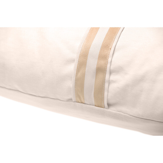 Cosset Body Pillow, Sand Chambray - Nursing Pillows - 4