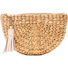 Women's Casey Pouch With Tassel, Cream - Bags - 1 - thumbnail