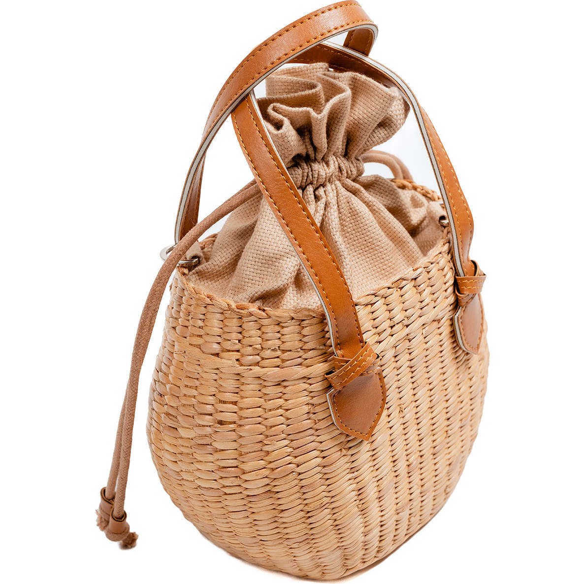 Women's Mini Classic Tote, Caramel - Bags - 1