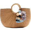 Women's Camryn Jumbo Tote Bag With Tassel, Brown - Bags - 1 - thumbnail