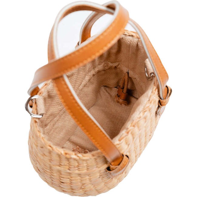 Women's Mini Classic Tote, Caramel - Bags - 2