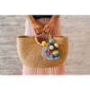 Women's Camryn Jumbo Tote Bag With Tassel, Brown - Bags - 4