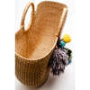 Women's Camryn Jumbo Tote Bag With Tassel, Brown - Bags - 5