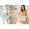 Women's Sara Market Tote, Brown - Bags - 6