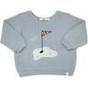 Golf FORE! Terry Appl Terry Brooklyn Boxy, Mist - Sweatshirts - 1 - thumbnail