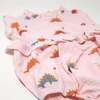 Stegosaurus Party Gauze Lola Bubble, Pale Pink - Onesies - 3