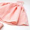 Gingham Party Dress, Pale Pink - Dresses - 3