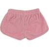 Drawstring Shorter Terry Track Short, Blush - Shorts - 2